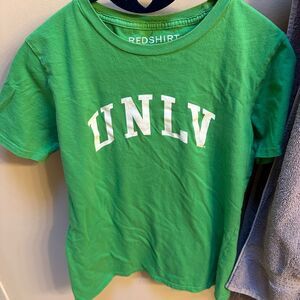St Patricks Day Womens UNLV Tee Shirt Size Large GUC